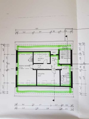 gut geschnittene  2-Raum-Dachgeschosswohnung in Altomünster
