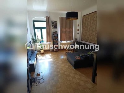Tauschwohnung: schöne 3R-Wohnung Nähe Alaunpark mit Balkon