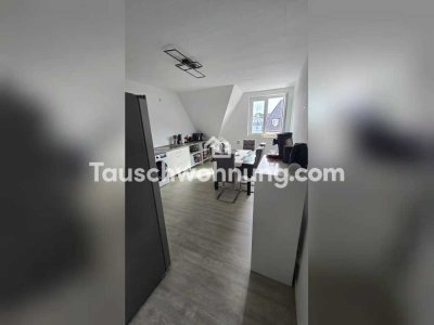 Tauschwohnung: Große Wohnung mit Dachterasse