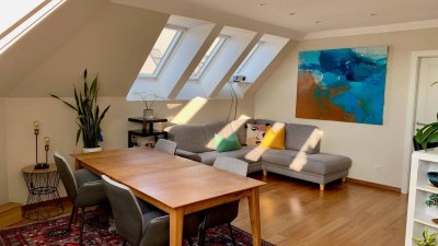 Dachgeschosswohnung direkt bei Donaukanal und Augarten - provisionsfrei
