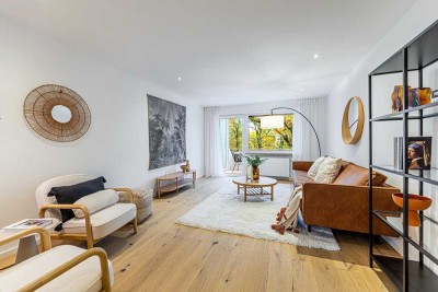 Exklusiv sanierte 4-Zimmer-Wohnung mit großem Balkon - Erstbezug nach hochwertiger Kernsanierung