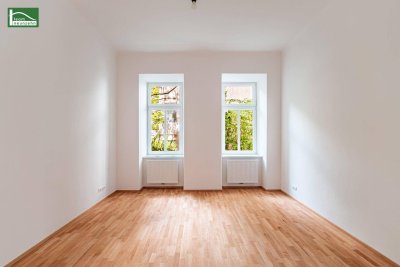 Sechshaus - Erstbezug nach Renovierung! Innenhofausrichtung und 5 Gehminuten zu U4 und U6! Helle Altbauwohnung mit großen Zimmern!