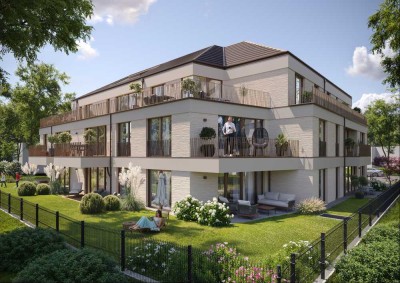 Gartenidylle in Solln: Exklusive 2-Zimmer-Wohnung mit modernem Komfort und sonniger Terrasse