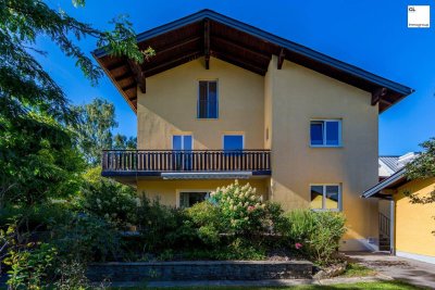 Wohnen &amp; Arbeiten unter einem Dach + Wohlfühlen im schönen Garten - Das multifunktionale Haus in Salzburg!