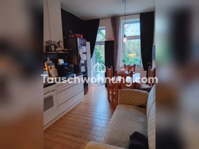 Tauschwohnung: 3-Zimmer-Wohnung zum Tausch gegen mindestens 4-Zimmer.