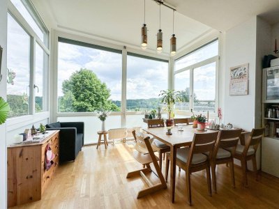 Ruhige 3-Zimmer-Wohnung mit Blick ins Grüne &amp; PKW-Stellplatz