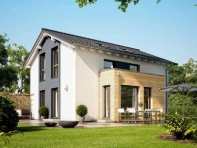 BAUE DEIN LIVING HAUS - PREIS INKL. BP, KÜCHE, PV ANLAGE UND BAUGRUNDSTÜCK IN SAARFELS