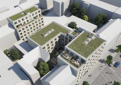 4-Zimmer-Wohnung mit Einbauküche und Dachterrasse in Nürnberg Gleißhammer