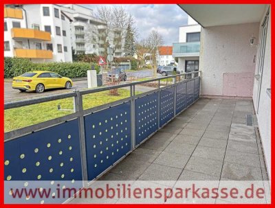 Gepflegte Wohnung im Erdgeschoss mit Balkon!