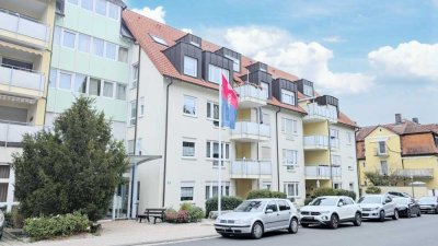 GELEGENHEIT: 3-Zi-DG-Whg im Betreuten Wohnen, Bayreuth! Zentrale Innenstadtlage mit TG-Stellplatz!