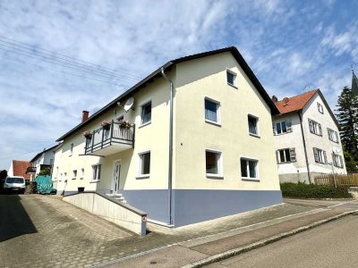 Frisch Renovierte 4-Zimmer Erdgeschoßwohnung in 89426 Bergheim !
