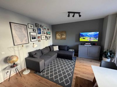 Teil-Möblierte, stilvolle EG-Wohnung mit West-Terrasse in Sendling-Westpark