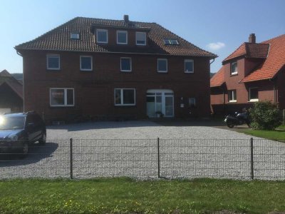 Gepflegte 5-Zimmer-Maisonette-Wohnung mit grossem Südwest-Balkon und Einbauküche in Porta Westfalica