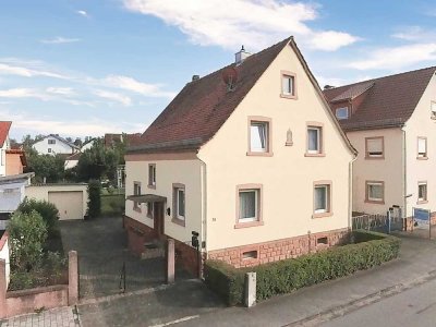 Familienfreundlich mit Garten und Garage