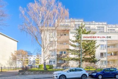 IMMOBERLIN.DE - Sehr sympathische Wohnung mit Südwestloggia in beliebter Lage