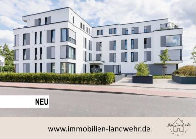 Erstbezug! 2-Zimmer Neubauwohnung im Erdgeschoss mit Terrasse, Aufzug und Tiefgarage.
