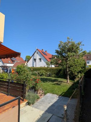 Schönes Reihenendhaus mit Potenzial und Südgarten – ruhige Lage in Lechhausen