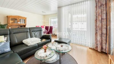 Licht, Luft & Lagevorteil: 3-Zimmer-Wohnung mit Loggia & Garage im gepflegten MFH