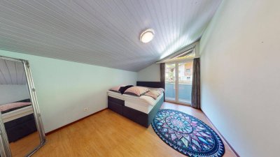 Investment/Eigenbedarf: Gemütliche 2-Zimmer-Dachgeschosswohnung in Werfen mit Blick in die Berge - Ski amadé