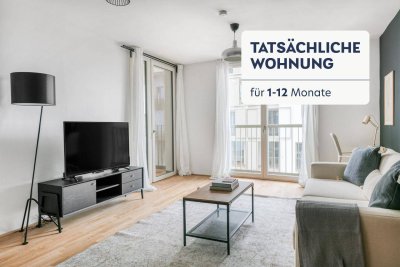Donaumarina, Bestlage Donau &amp; Innenstadt, direkt an der U-Bahn, 1 Zimmer mit Fitness, Sauna, etc. (VIE81)