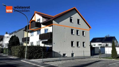 Attraktive Dachgeschosswohnung mit Stellplatz in Weiden als Kapitalanlage oder zur Eigennutzung
