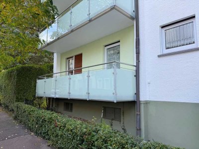 Gepflegte 3-Zimmer-Wohnung im EG mit zwei Balkonen in zentraler Wohnlage