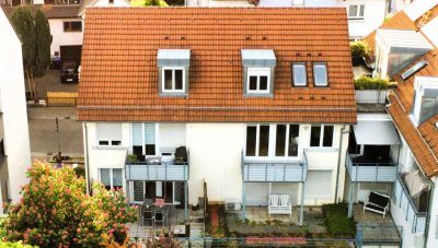 Moderne frisch renovierte 2,5-Zimmerwohnung mit großem Balkon in zentraler Lage von Remseck-Aldingen