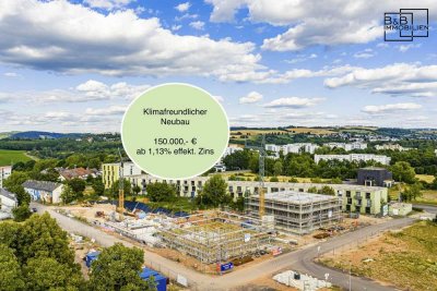 B&B Immobilien:Modernes 1-Zimmer-Apartment mit Balkon-Attraktive KfW-Förderung ab 1,13% Effektivzins