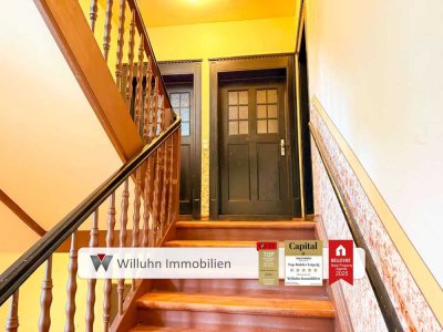Charmante 2-Zimmer-Wohnung mit Balkon und Stellplatz in Denkmalobjekt