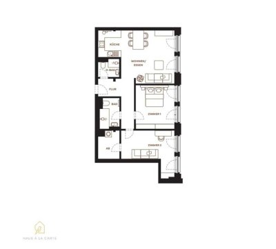 Erstbezug: 3 Zimmer Wohnung im Factory Village Wuppertal mit 2 Bädern im Denkmal
