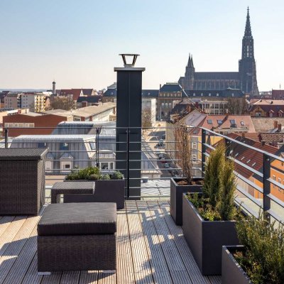 Exklusive DG-Wohnung mit Dachterrasse