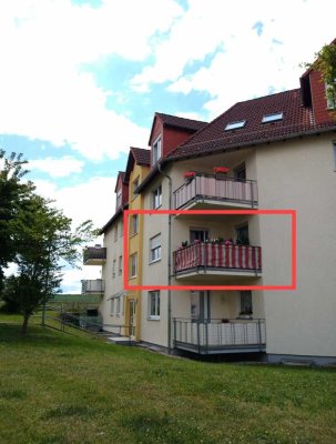 Prima Wohnung mit großem Balkon