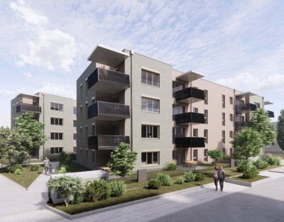 ERSTBEZUG "ein viertel grün" in Wr. Neustadt - 2 Zimmerwohnung mit Balkon in top Lage - inkl. Tiefgaragenstellplatz - provisionsfrei