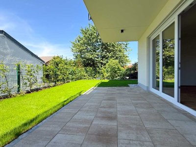 **Idyllische Gartenwohnung mit schöner Sonnenterrasse**