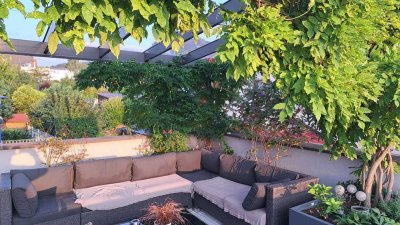 Exklusive 4,5-Zimmer Maisonette-Wohnung mit Sauna und Dachterrasse