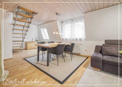 TOLLE 3,5-4 ZIMMER DG-MAISONETTEWOHNUNG IN 3-FAMILIENHAUS