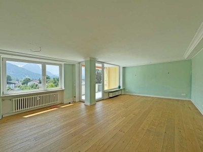 Sonnige 2 Zimmer-Wohnung mit tollem Bergblick