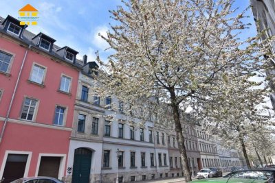 Vermietete 2-Raum-Wohnung zur Kapitalanlage mit Balkon & Stellplatz in zentraler Lage!