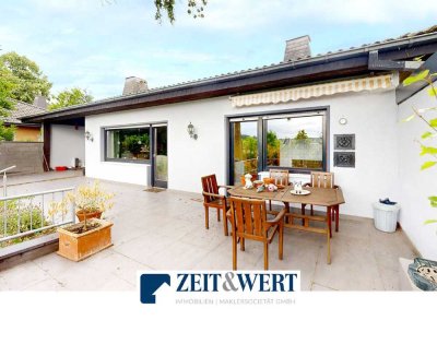 Mechernich-Kommern! Freistehender Walmdachbungalow mit großem Sonnengarten und Garage (LK 4851)