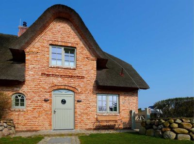 Fünf Sterne Luxus Domizil (DHH) mit Meerblick in bester Strandlage (Fewo)