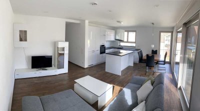Helle 4-Zimmer Wohnung in ruhiger Lage in Ötlingen mit Einbauküche und Balkon