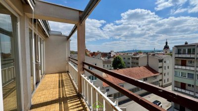 Zentrum: Helle 5 Zimmer-Wohnung ca. 116m² - Nähe Steinertor mit Stadt- und Kreuzbergblick