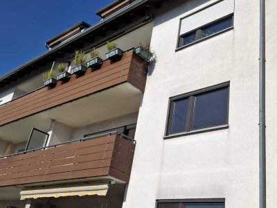 Helle & großzügige 3-Zimmer-Wohnung mit Balkon und Garage in ruhiger Lage von Stutensee-Blankenloch