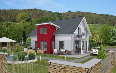 Grdst. im Preis enthalten: 3 Kinderzimmer, Büro-/Gäste-Zimmer, 2 Bäder, also 6 Zimmer