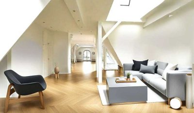 Die andere Art des Wohnens !  Dachgeschossmaisonette im Loft-Stil -Berlin-Grunewald