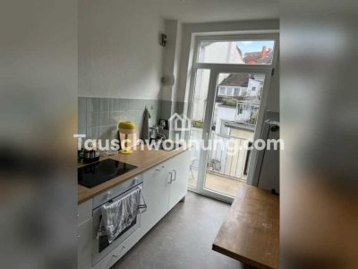 Tauschwohnung: 3 - Zimmer Wohnung gegen 1-1,5 - Zimmer Wohnung