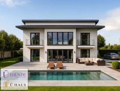 Das Haus mit Stil und Struktur- Architektur in klaren Linien