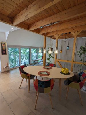 Nachmieter gesucht! Hochwertige Neubau-Maisonnette-Wohnung, Balkon, Fußbodenh., Stromkosten inkl.