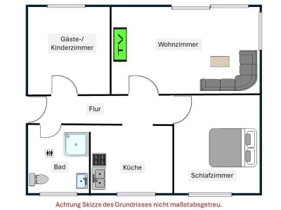 Bezugsfertige 3-Raumwohnung im Herzen des Hansaviertels