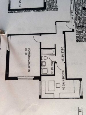 Gepflegte 1,5-Zimmer Wohnung im EG in Lünen